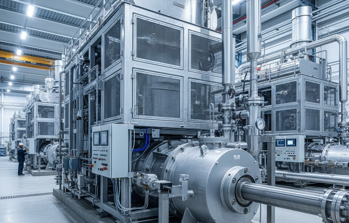 Чистка лопаток ГПА при солевом тумане