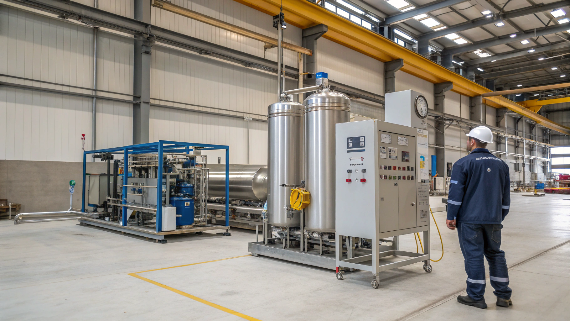 Дезинфекция оборотной воды прокатных станов