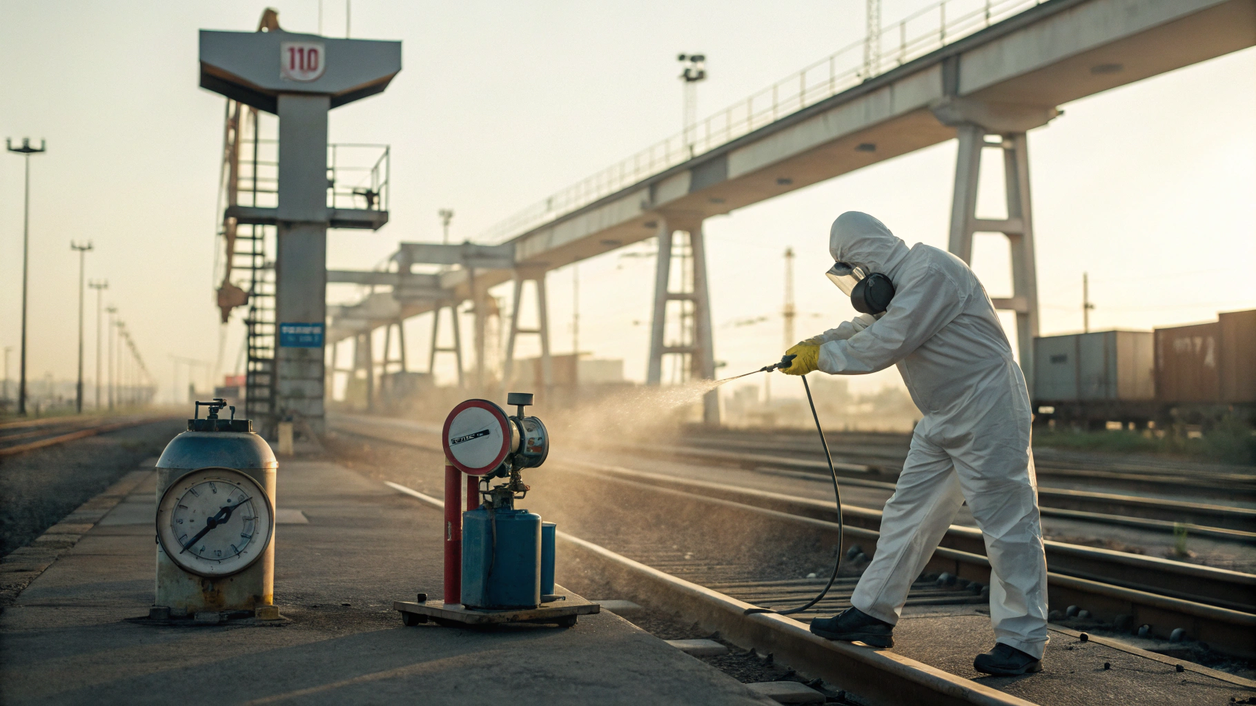 Консервация тормозных дисков вагонов ингибиторами испаряемого типа