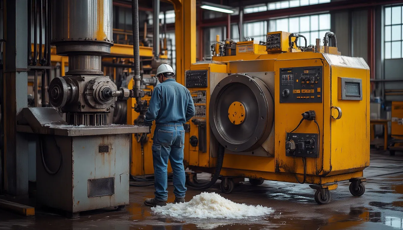 Современные методы очистки станков и промышленного оборудования для повышения производительности