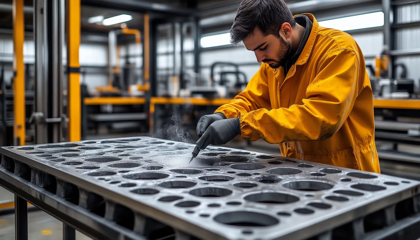 Обезжиривание деталей перед порошковой окраской с экономией воды