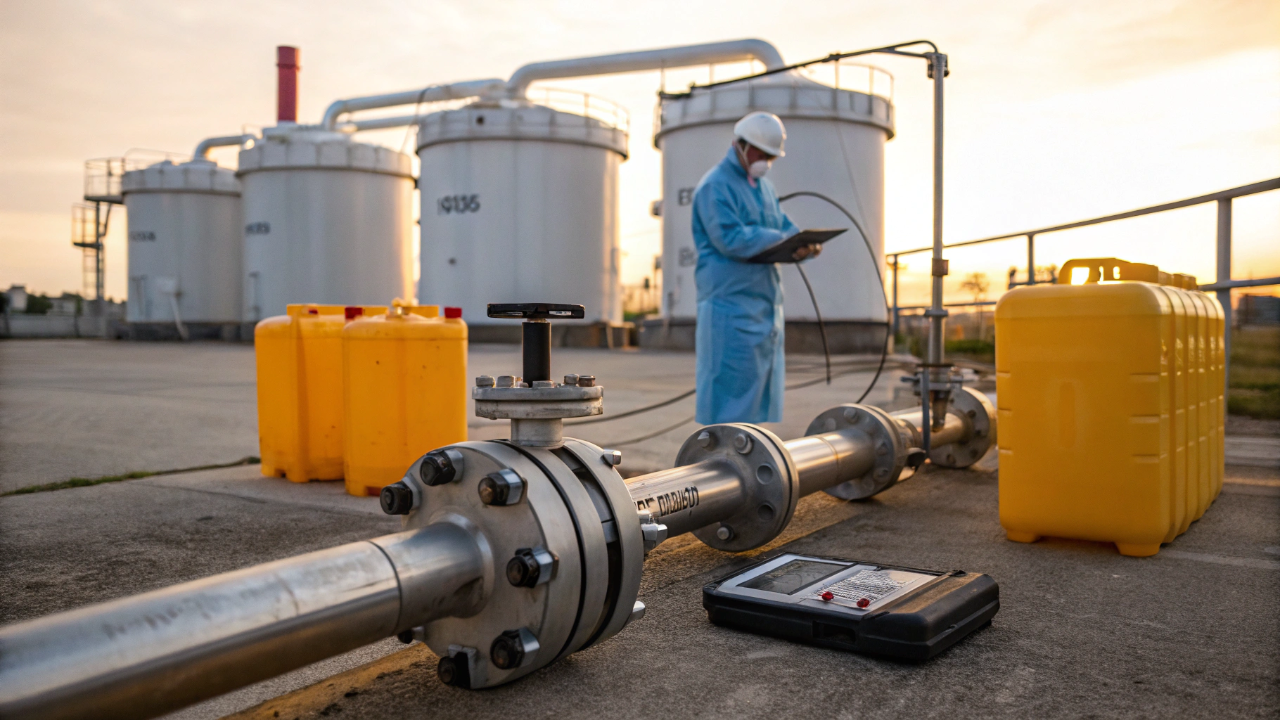 Очистка систем ППД от биопленок биоцидом малой токсичности