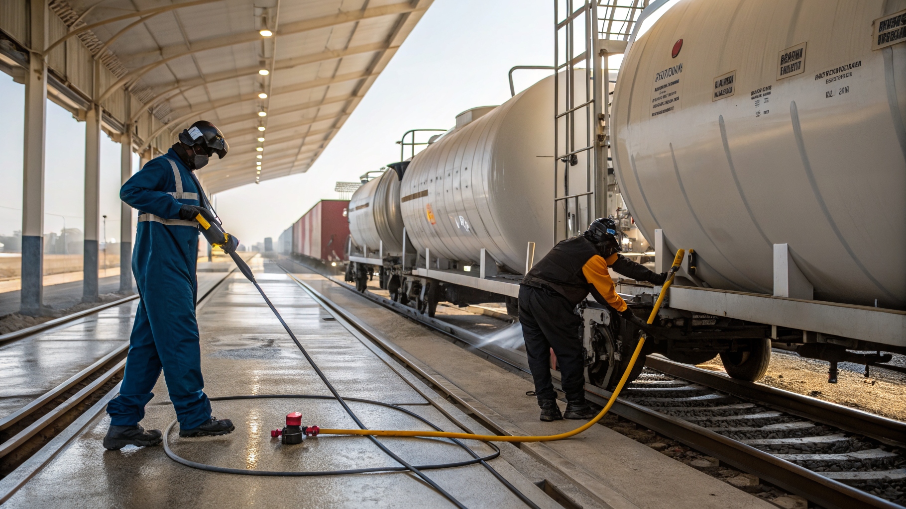 Особенности очистки цистерн и специализированных вагонов