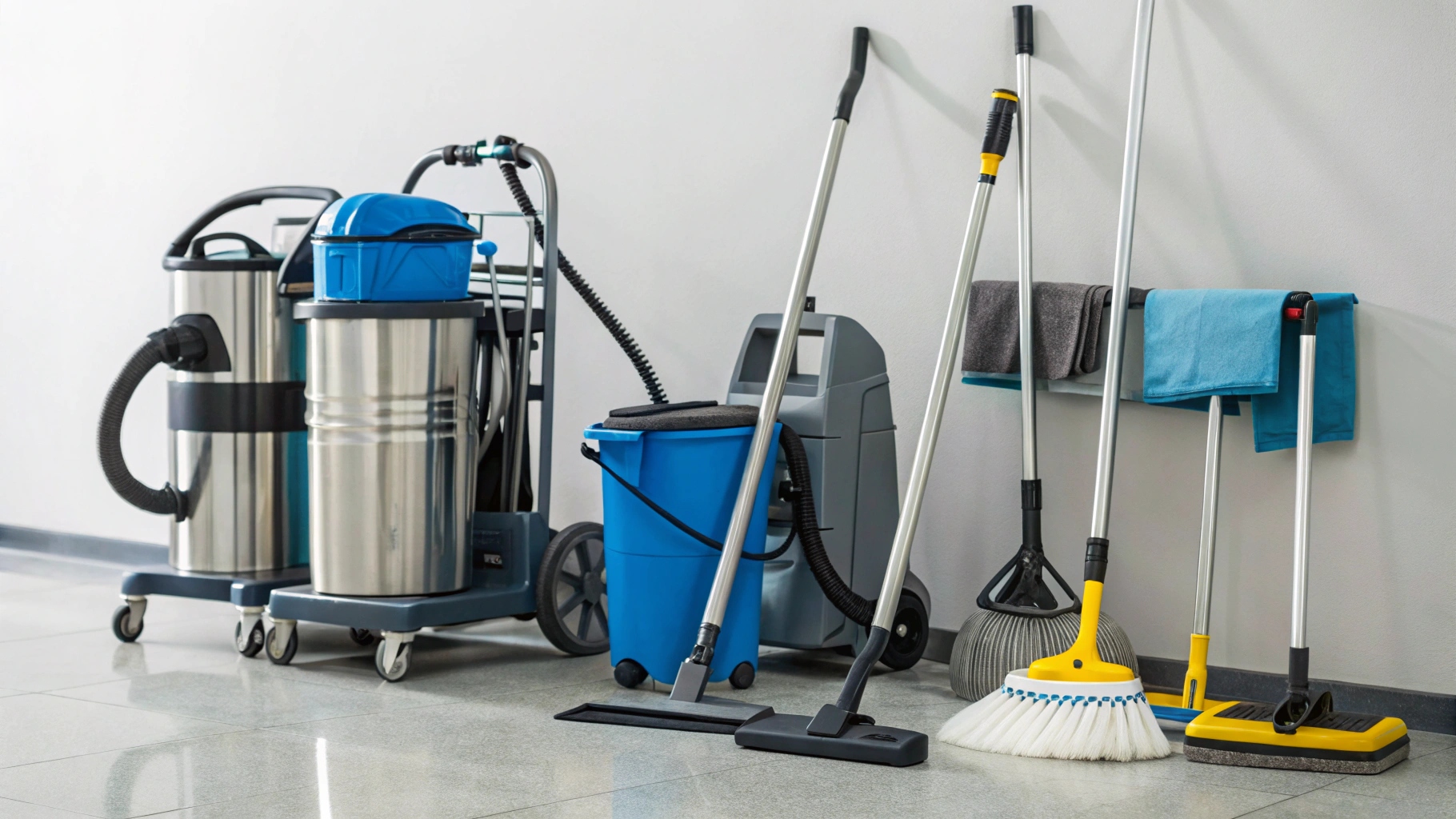 Профессиональный инвентарь для уборки помещений