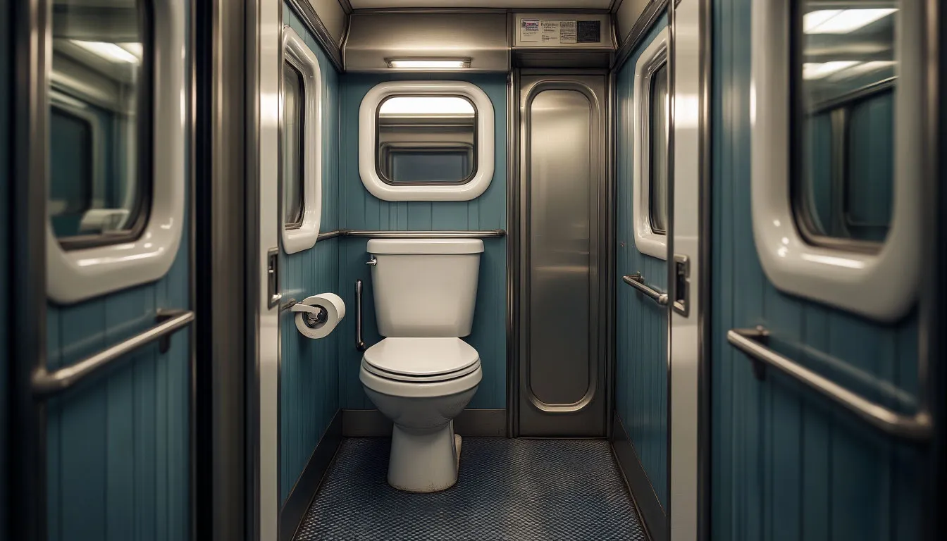 Санобработка кассетных туалетов вагонов с контролем запаха