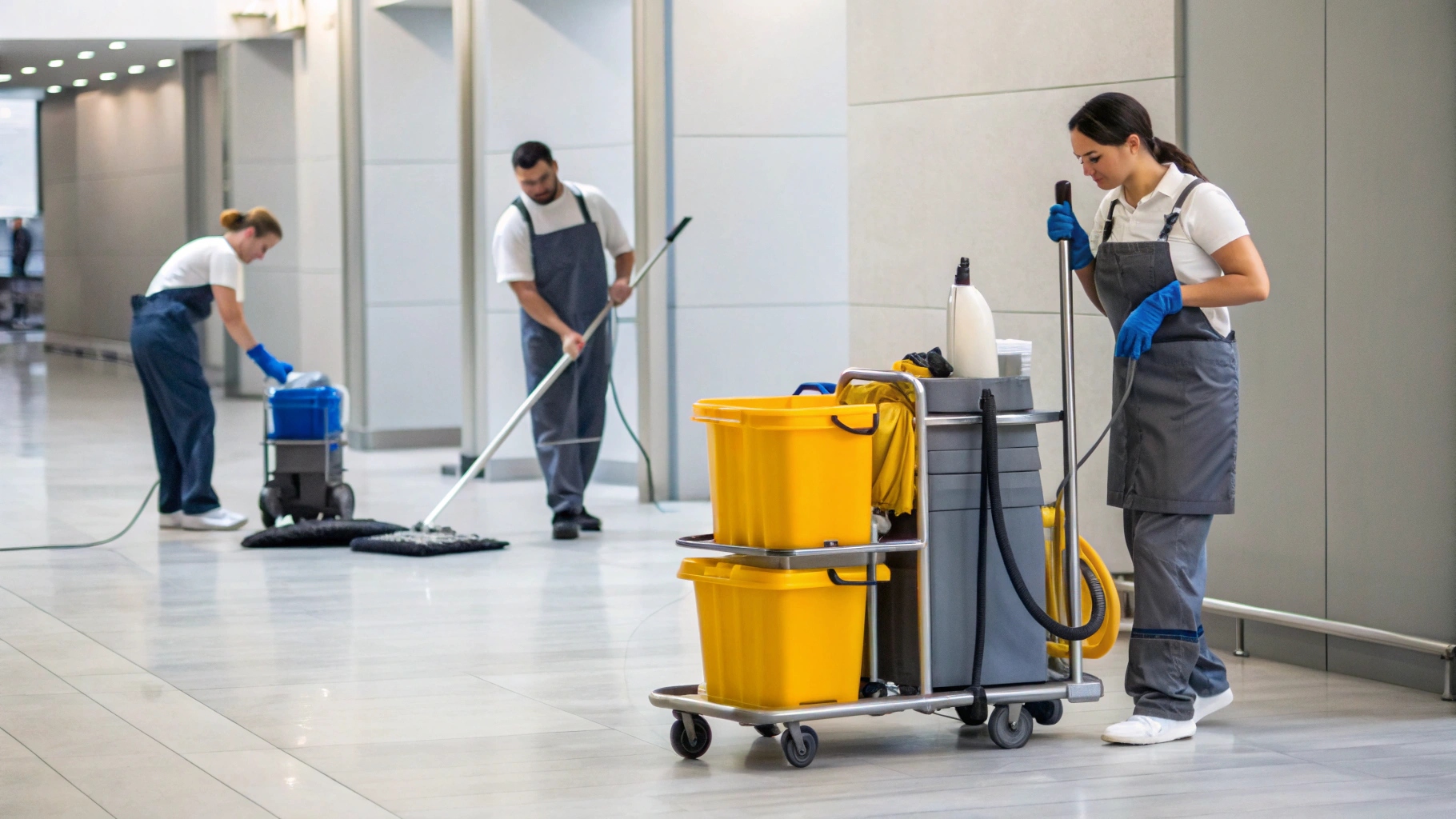 Уборка служебных помещений в гостинице