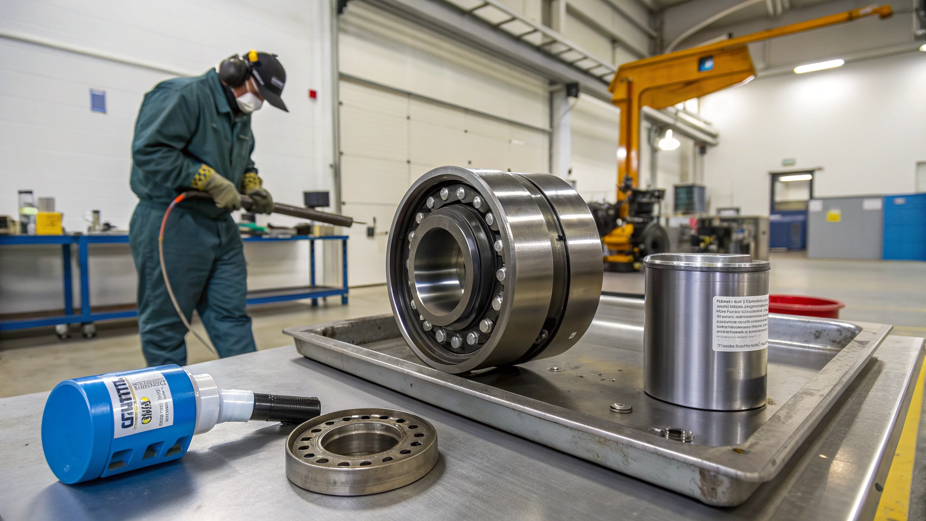 Удаление затвердевшей смазки с подшипников