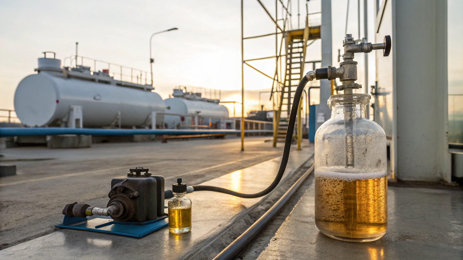 Удаление масел из моечных растворов на линиях окраски коалесцерами