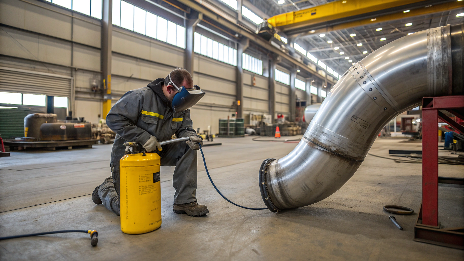 Удаление окалины и пассивация нержавейки после сварки