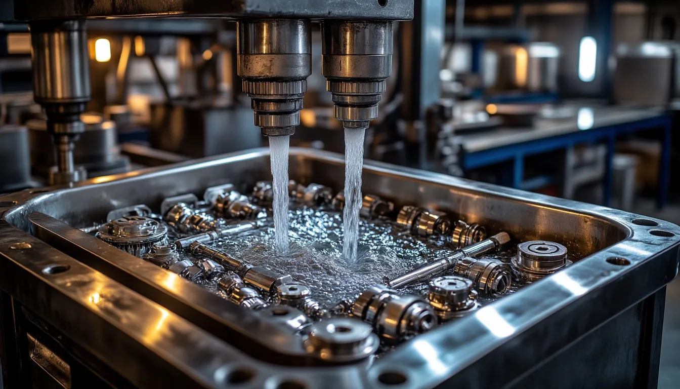 Ультразвуковая мойка деталей сложной формы с экономией времени